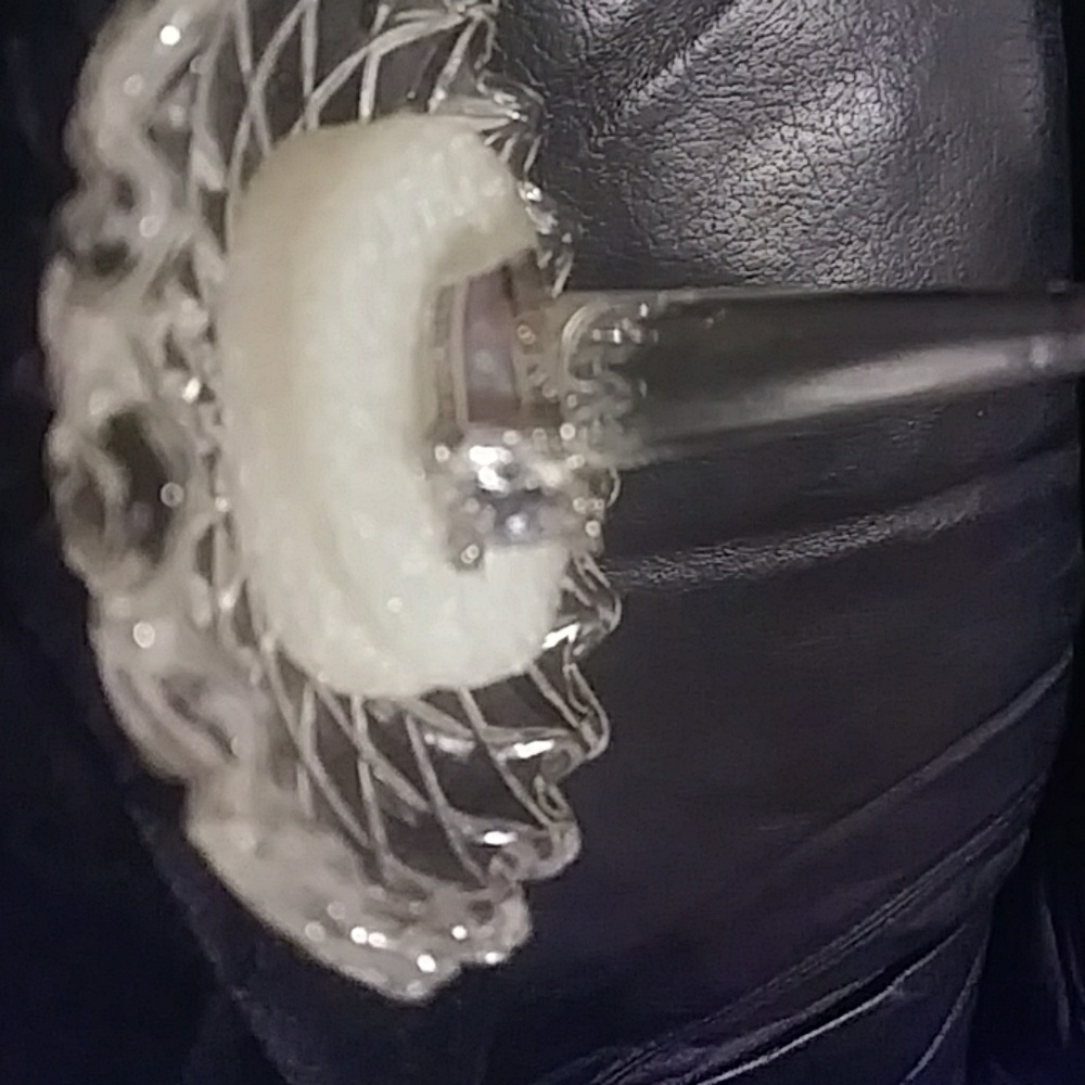 Pink Lab Created Ring - image 3